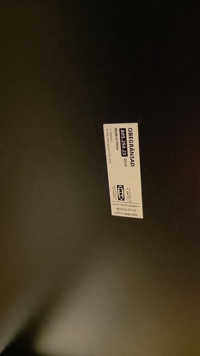 Móvel / Estante IKEA OBEGRÄNSAD Preto