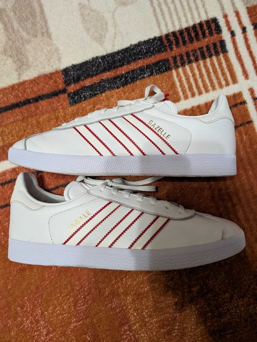 Мужские кожаные кроссовки Кроссовки Adidas Gazelle, размер 42 (26,5 см)