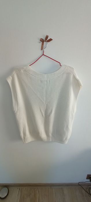 sweter biały r. xl