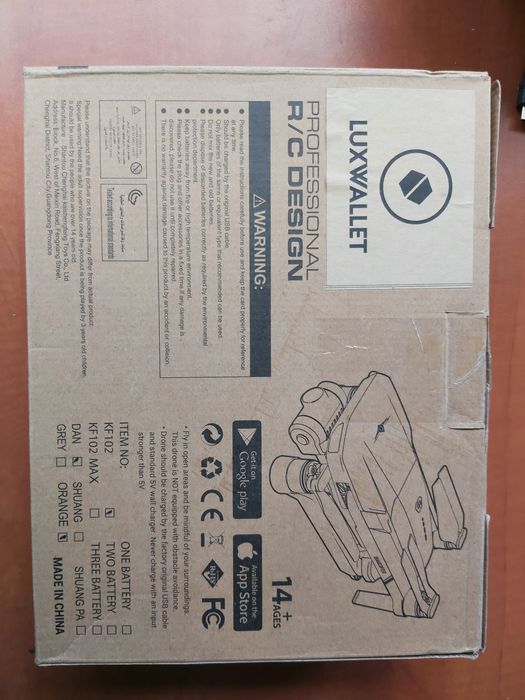 dron LUXWALLET Profesional R/C desing, model KF102 l