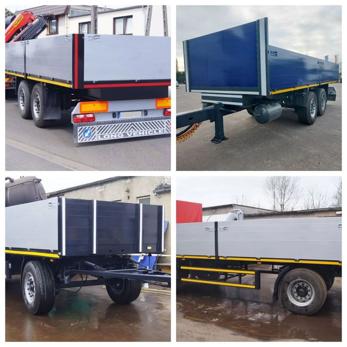 Schmitz Cargobull  przyczepa budowlana tandem towarowa budowlanka przyczepa budowlana