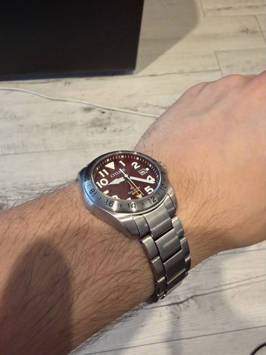 Citizen eco drive promaster gmt zegarek