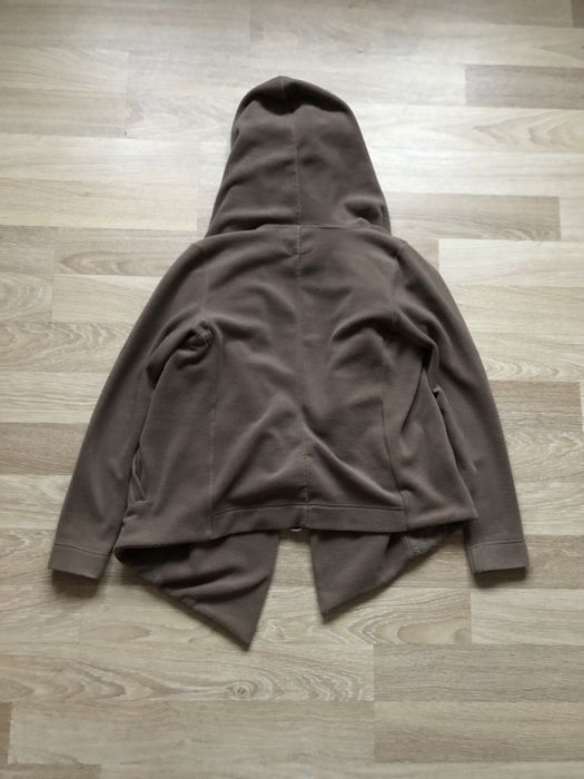 Marithe Francois Girbaud lecasualde silk polar fleece hoodie кофта