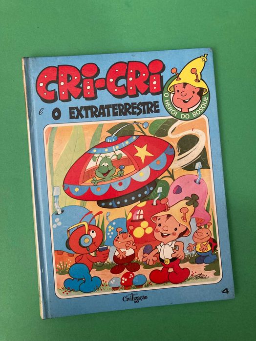 Livros da Colecção Cri-Cri o Herói do Bosque Anos 80 Civilização