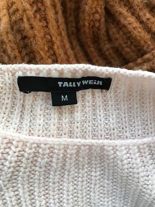 Sweter pudrowy róż