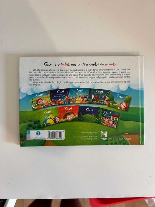 livro: Gui e o Natal nos quatros cantos do mundo