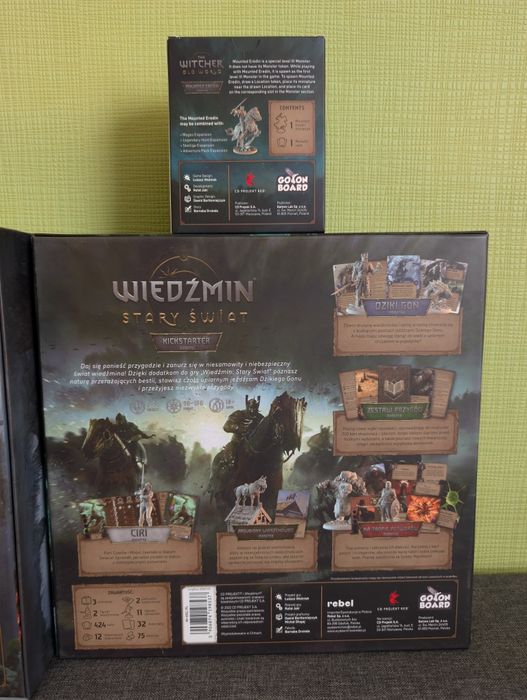 Wiedźmin Stary Świat Deluxe + Kickstarter + Eredin + Metalowe Monety