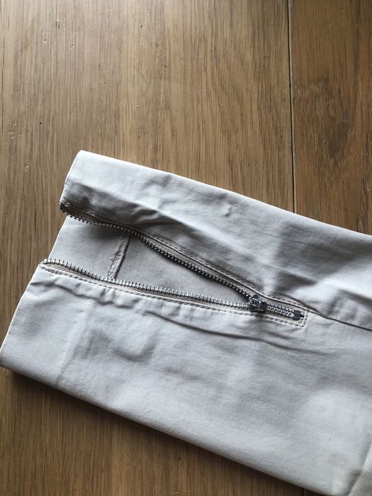 Calças creme da Zara