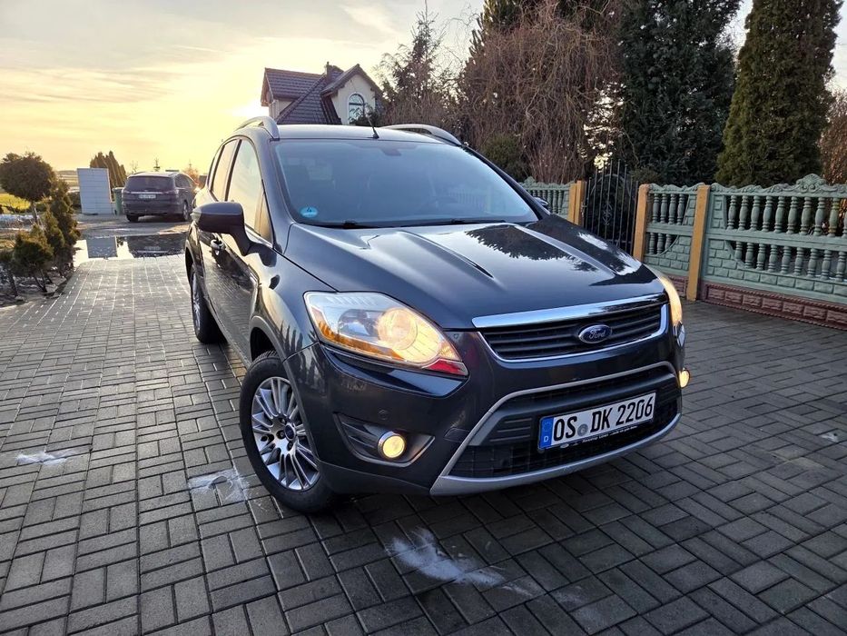 Ford Kuga 2.0 diesel, 100% Bezwypadkowa, Pół-Skóry, Climatronic, Alu R17, 2x PDC