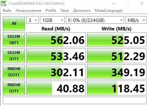 SSD диск Kingston A400 240GB 2.5 SATAIII 84%