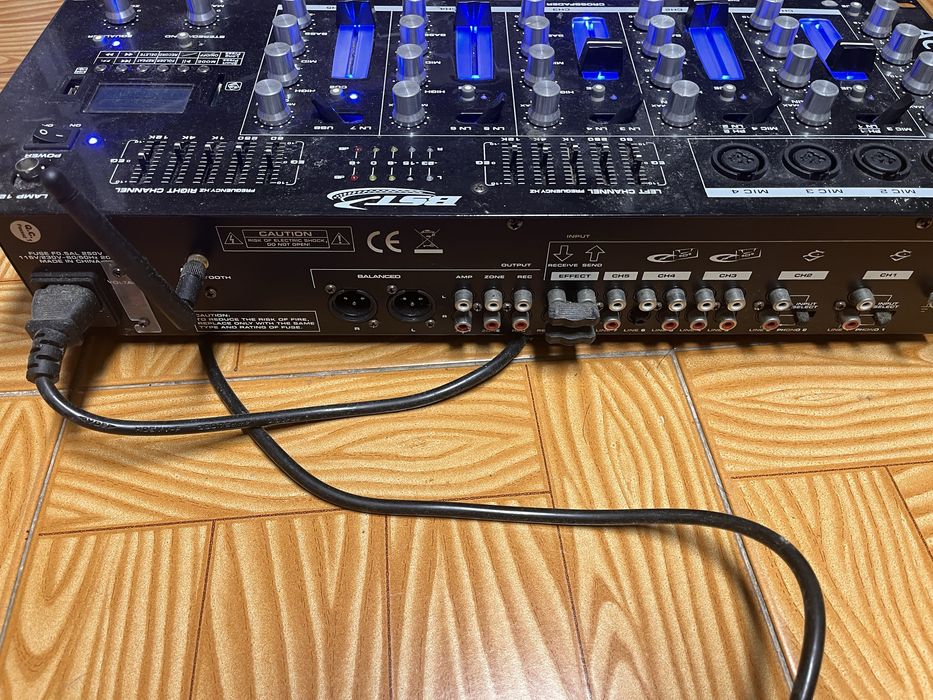 Mesa de mistura  liga