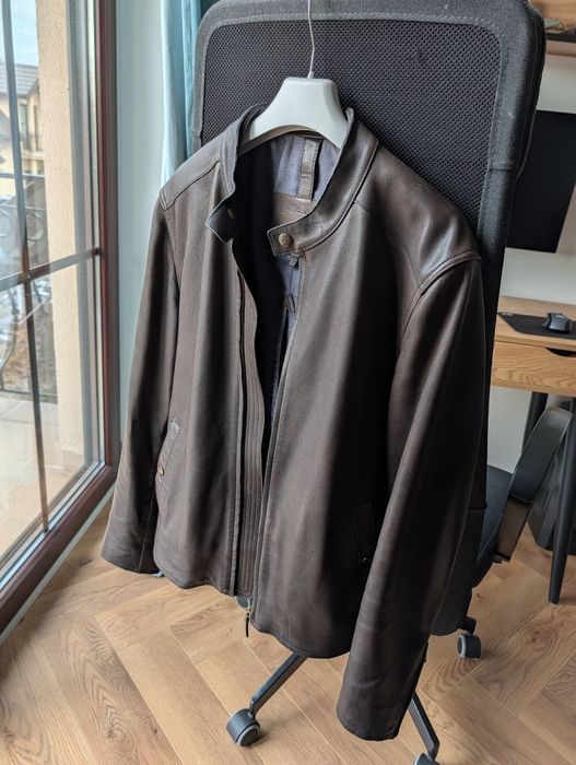 Kurtka skórzana Massimo Dutti - rozmiar M