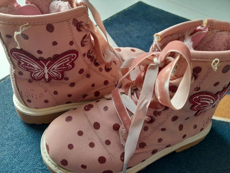 Botki buty kozaki ocieplane zima rozm. 28