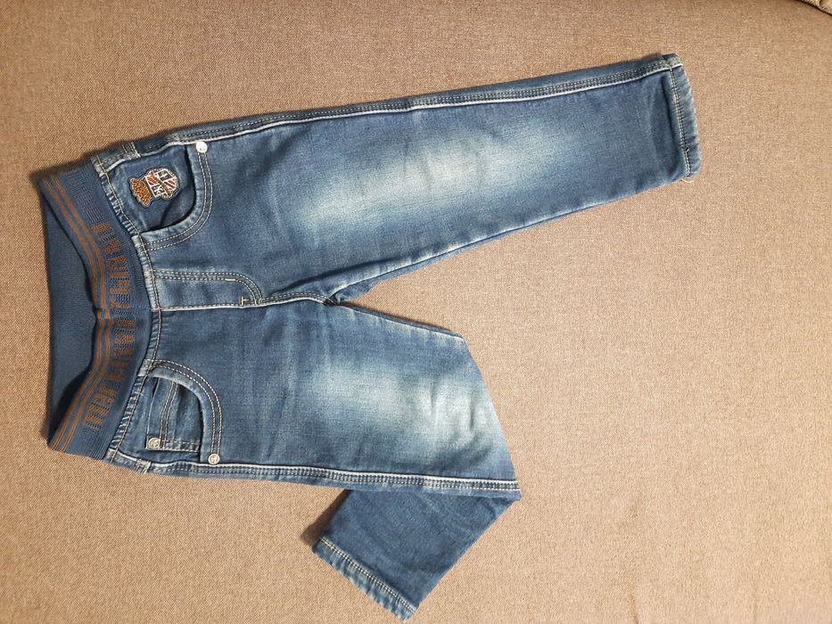 Джинсы утеплённые на мальчика