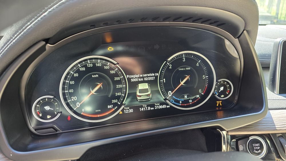 BMW X6 F16 40d  313km
