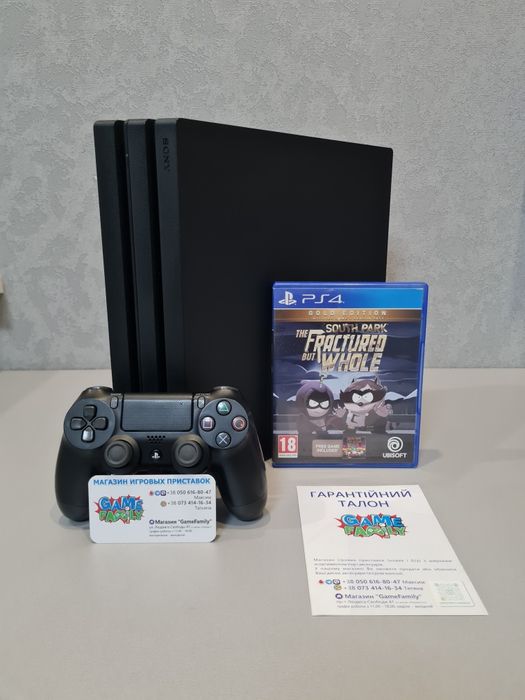 Playstation 4 Pro 1TB 1024GB CUH7208B Sony Магазин 12М Гарантія Ps4 Ps
