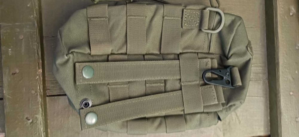 Dominator Kieszeń cylindryczna Pokrowiec na bidon Olive