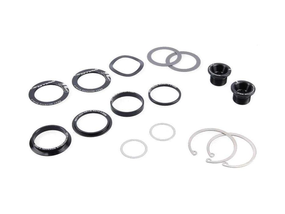 Zestaw oryginalnych, nowych podkładek suportu Cannondale KP483/X