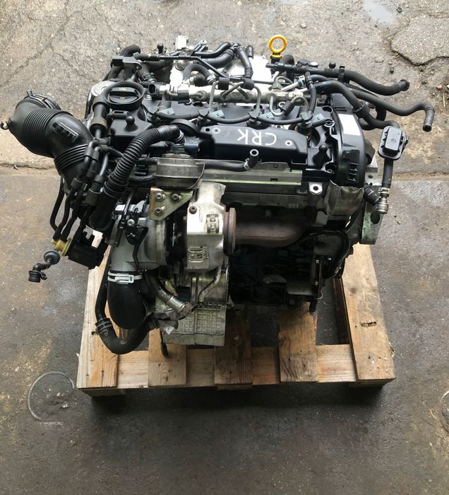 kompletny silnik 1.6 tdi o kodzie crk do audi a3 8v golf vii skoda seat