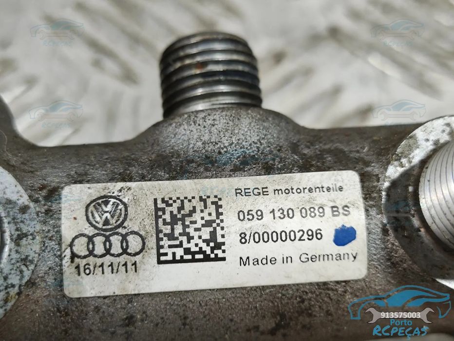 Reguas de Injeção Audi - Motor CDU / CDUC 3.0 TDI V6 24v -