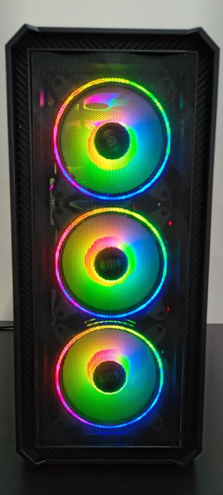 Komputer Gamingowy: RX 6650 XT 8GB/Ryzen 5 5500/SSD M.2/AM4/ARGB