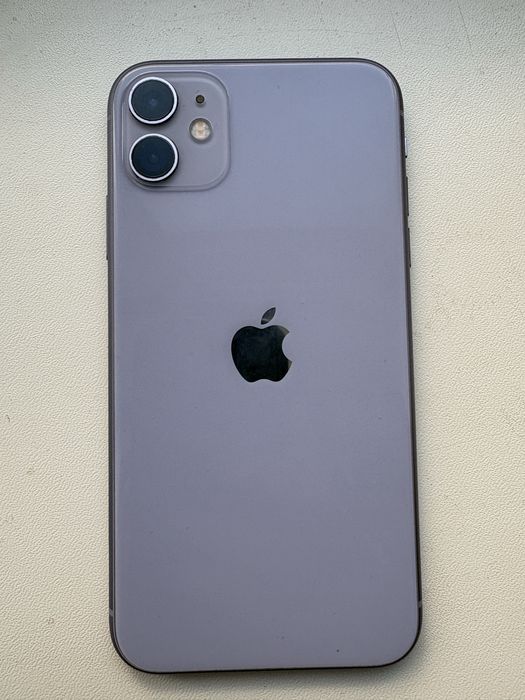 iPhone 11 64GB Purple. Идеал. АКБ 84%. FaceID/TrueTone работают