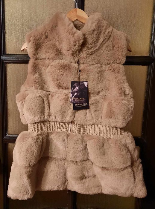 Kamizelka, bezrękawnik futerkowa