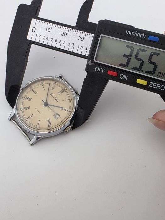 Zegarek Sława Slava mech. 2414 z datownikiem