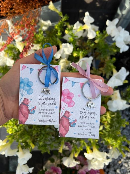 Podziękowanie dla gości - urodziny, roczek dziecka, chrzest