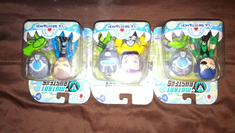 NEW AND SEALED - Mutant Busters Figures / Packs64751792903299122