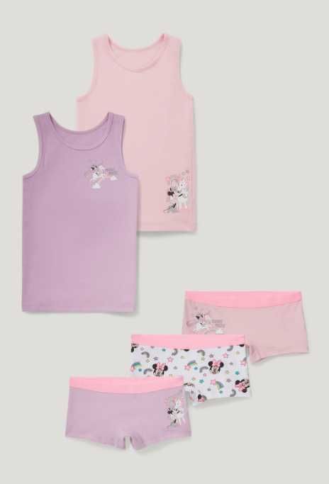 Комплект набор трусики и маечки C&A Minnie