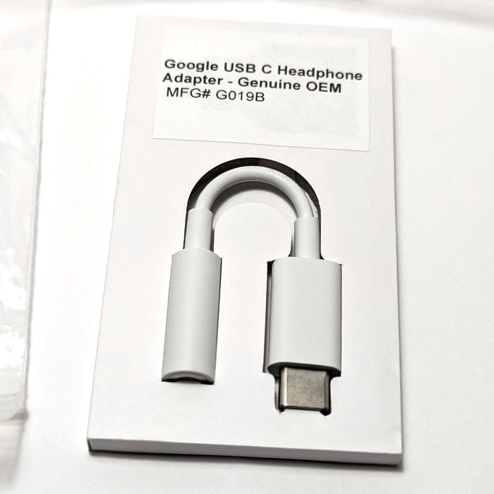 Оригінальні перехідники Google Pixel USB-C на 3.5mm