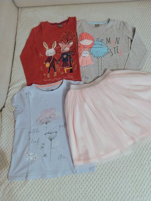 Ubranka dla dziewczynki Pepco rozmiar 128