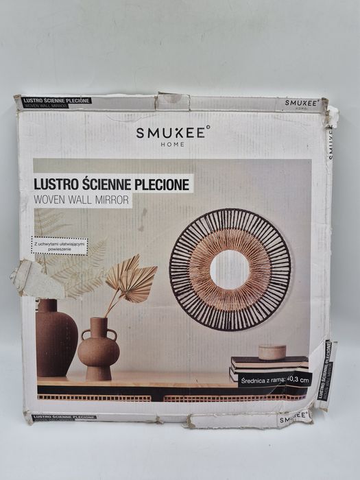 Lustro ścienne plecione 40,3 cm