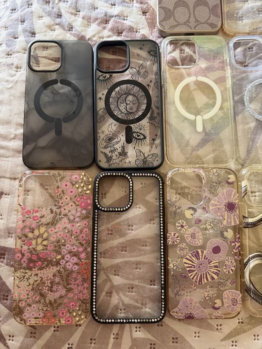 12 capas + 3 proteções de câmara + 3 películas iphone 13 pro max