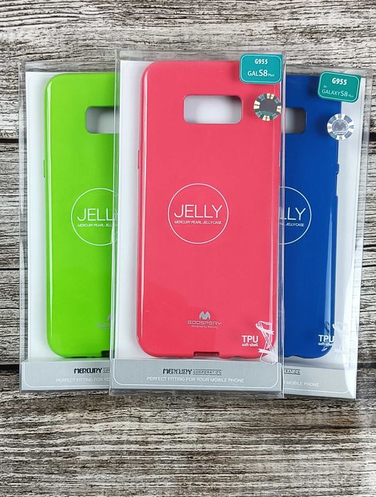 Etui Jelly Goospery do Samsung Galaxy S8 Plus + Szkło Hartowane