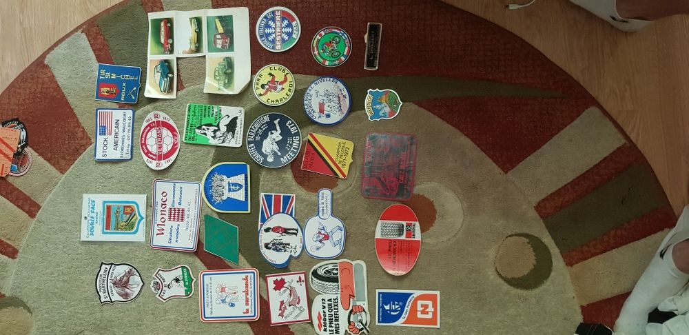 Naklejki antyk stan idealny