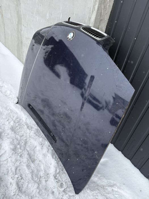 Maska bmw e46 sedan touring przedlift orientblau metalic