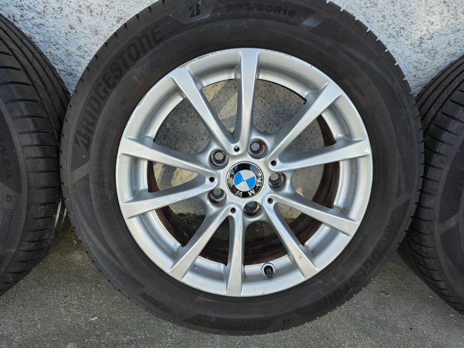 Jantes originais BMW 16" 5x120 com pneus 205.60.16