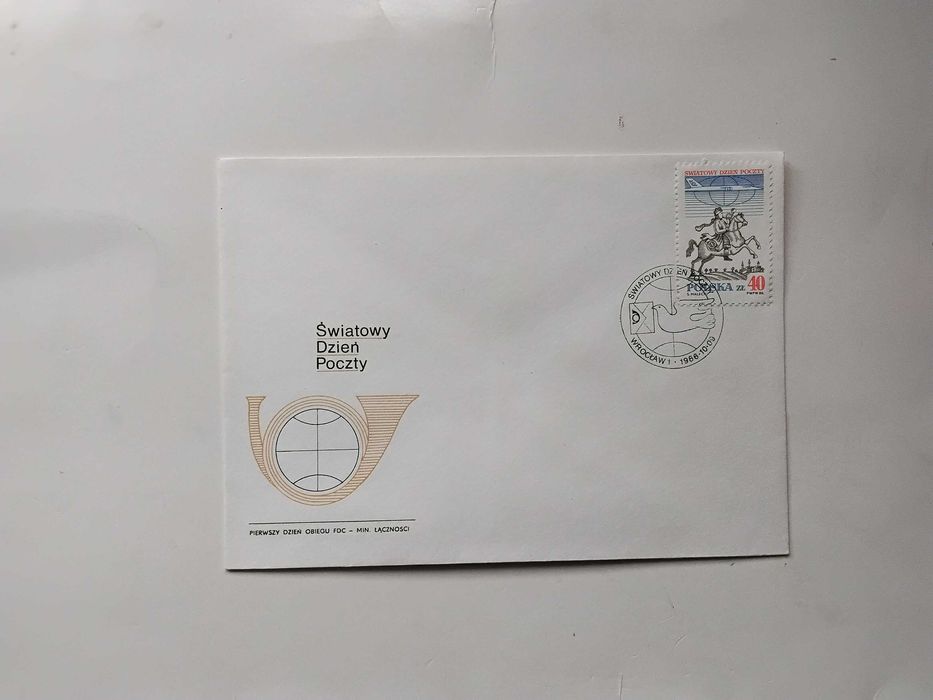 Światowy Dzień Poczty FDC 1986 r