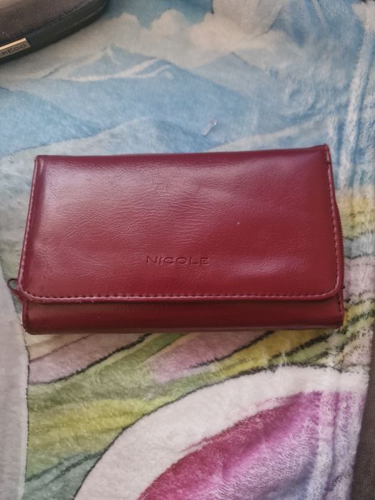 Portfel damski  bordowy