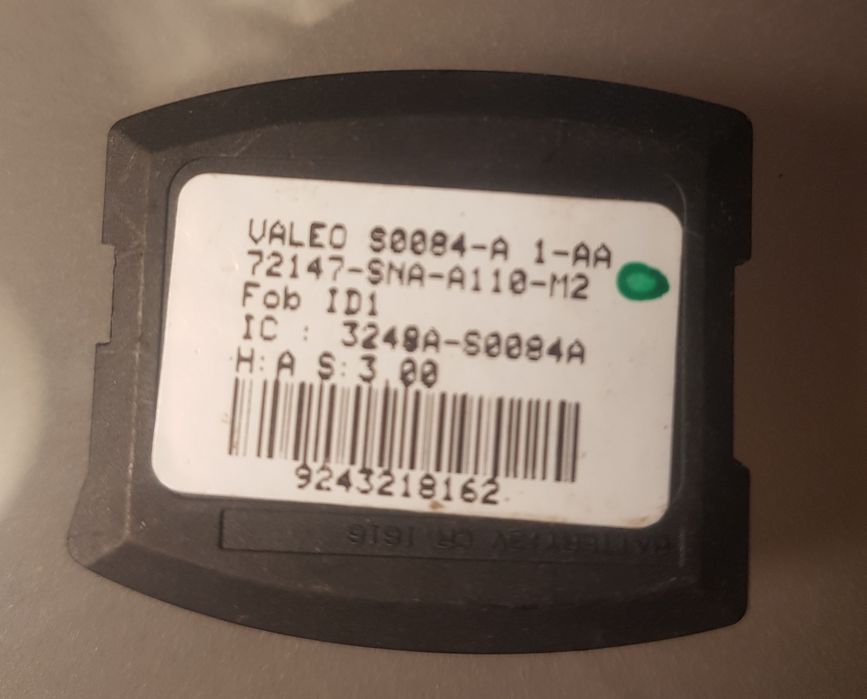 FOB Honda civic,  accord, Pilot