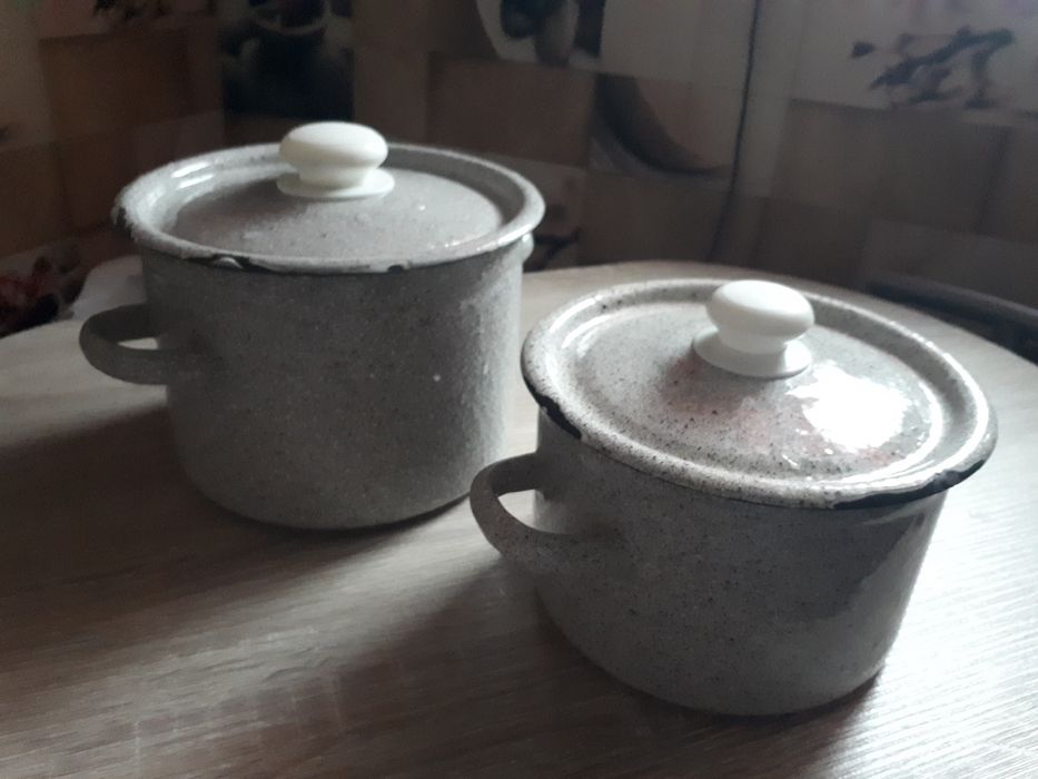 Кастрюли эмалированые