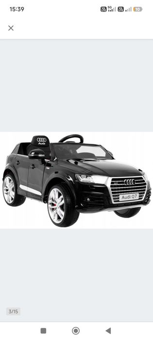 Auto na akumulator Audi Q7 auto dla dziecka na akumulator stan bardzo dobry