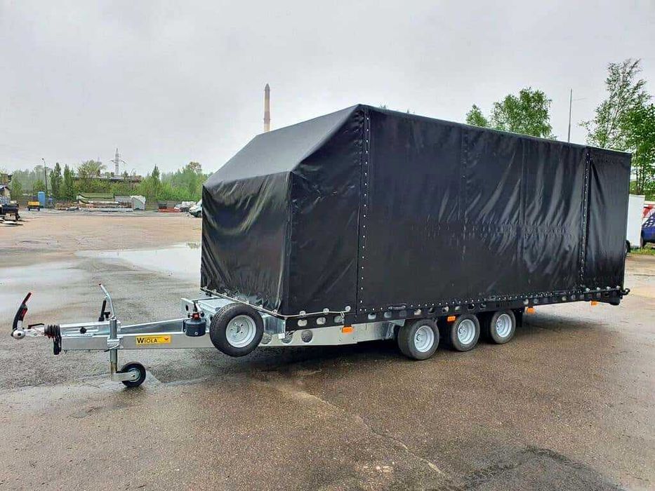 Przyczepa Laweta Wiola L35G50P MOTORSPORT zabudowana uchylna zabytków
