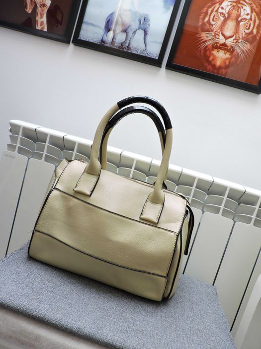 Parfois Torebka beż kuferek przeszycia