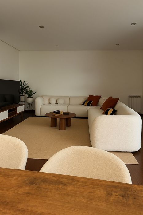 Mesa centro de madeira