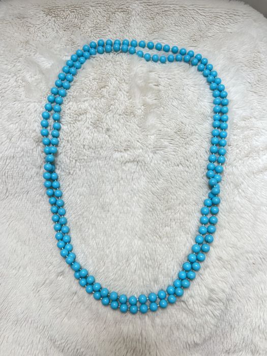 Naszyjnik korale koraliki PRL retro klasyczne classy paryski szyk 25