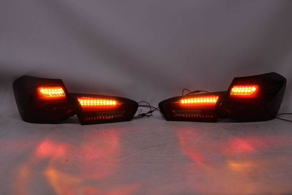 Lampy światła tył tylne FORD FOCUS mk4 IV 18-21 HB FUL LED RED SMOKE