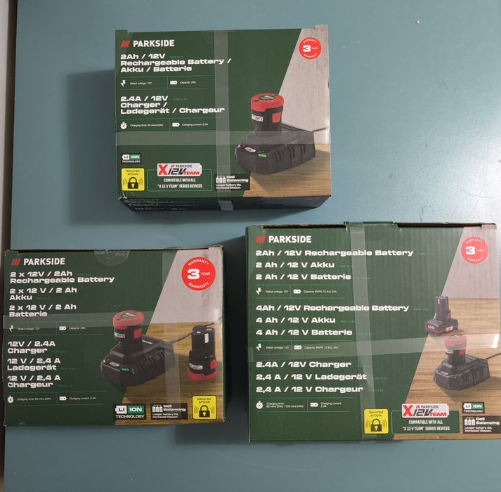 Kits Baterias 12v Parkside